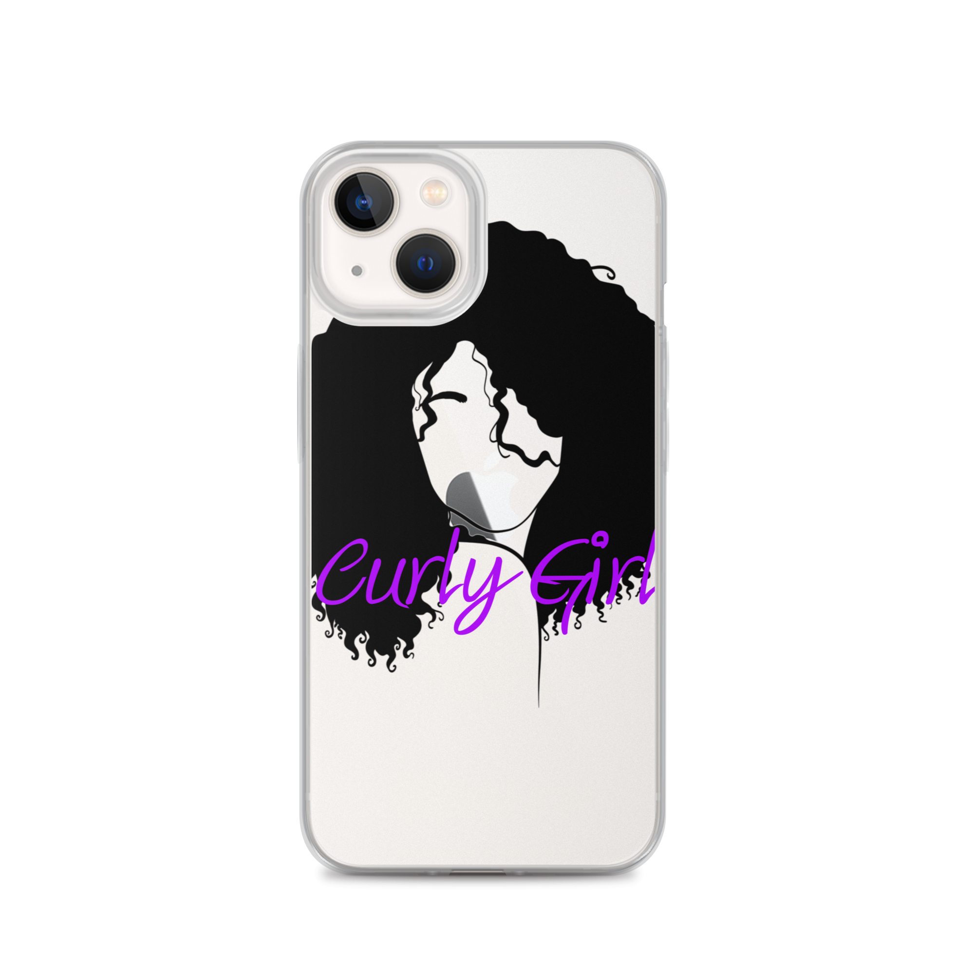 Curly Girl iPhone Case