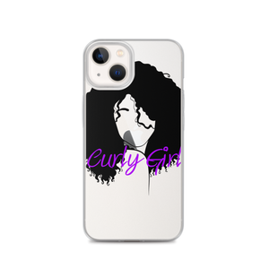 Curly Girl iPhone Case