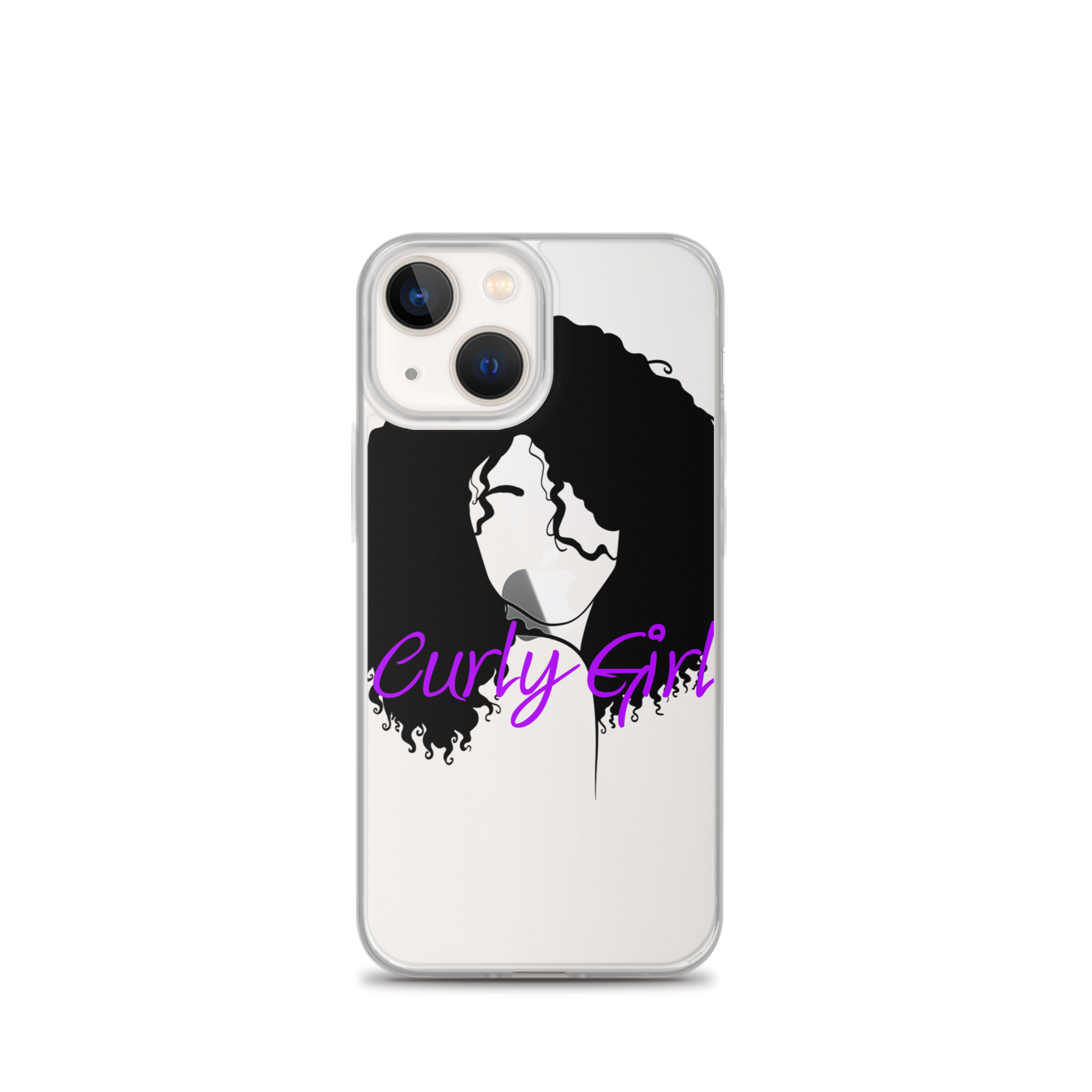 Curly Girl iPhone Case