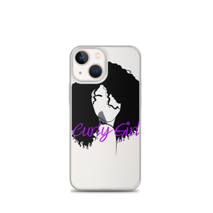 Curly Girl iPhone Case