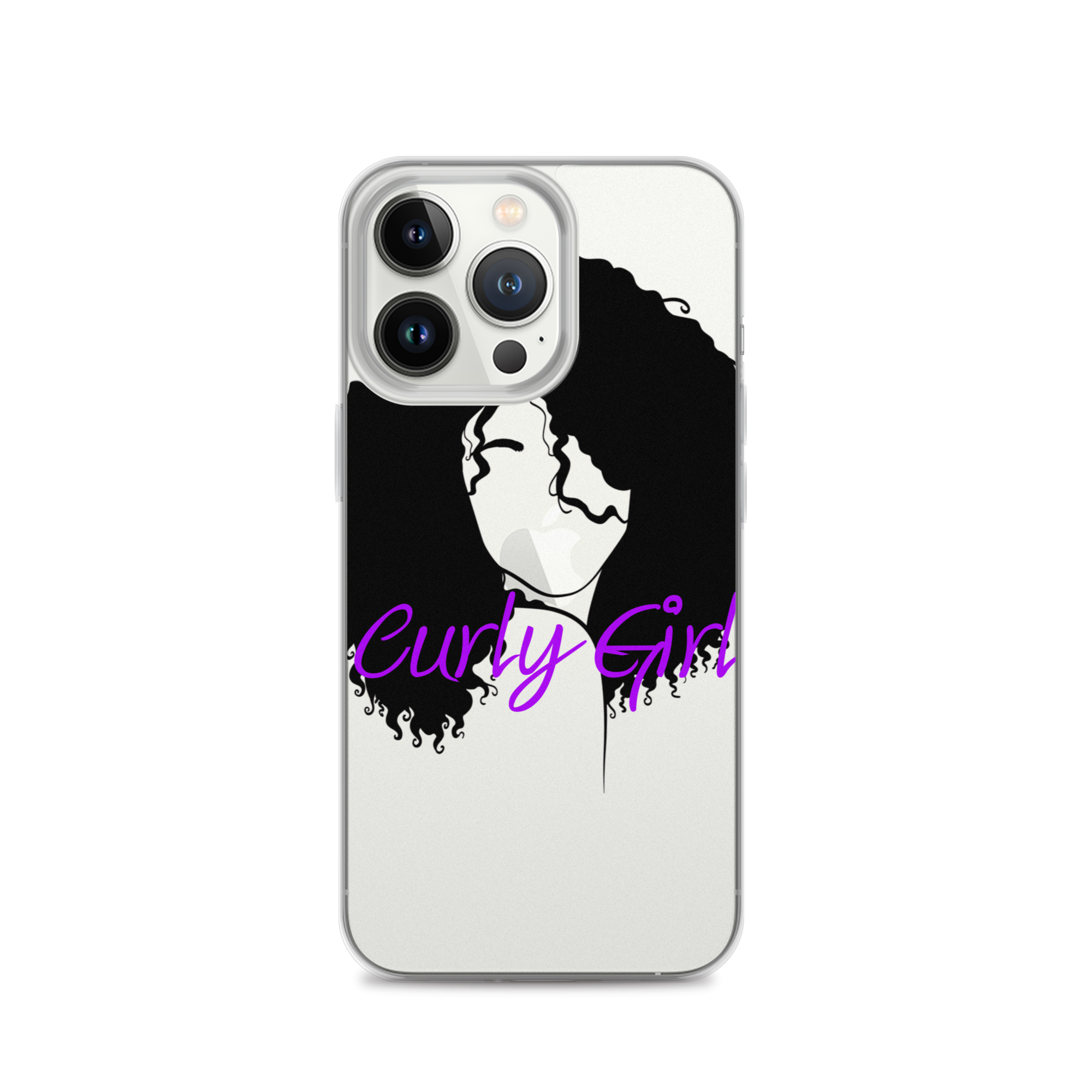 Curly Girl iPhone Case