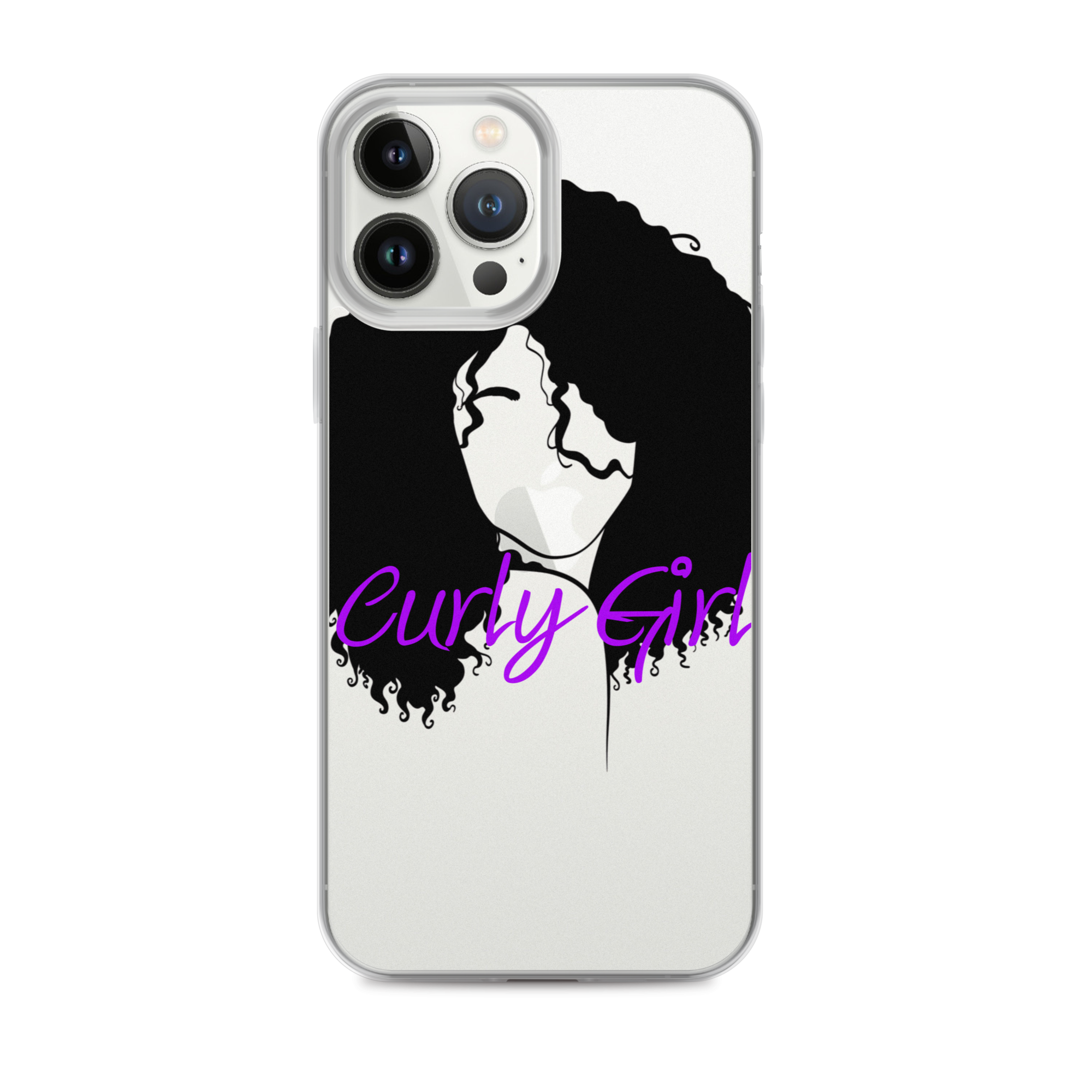 Curly Girl iPhone Case