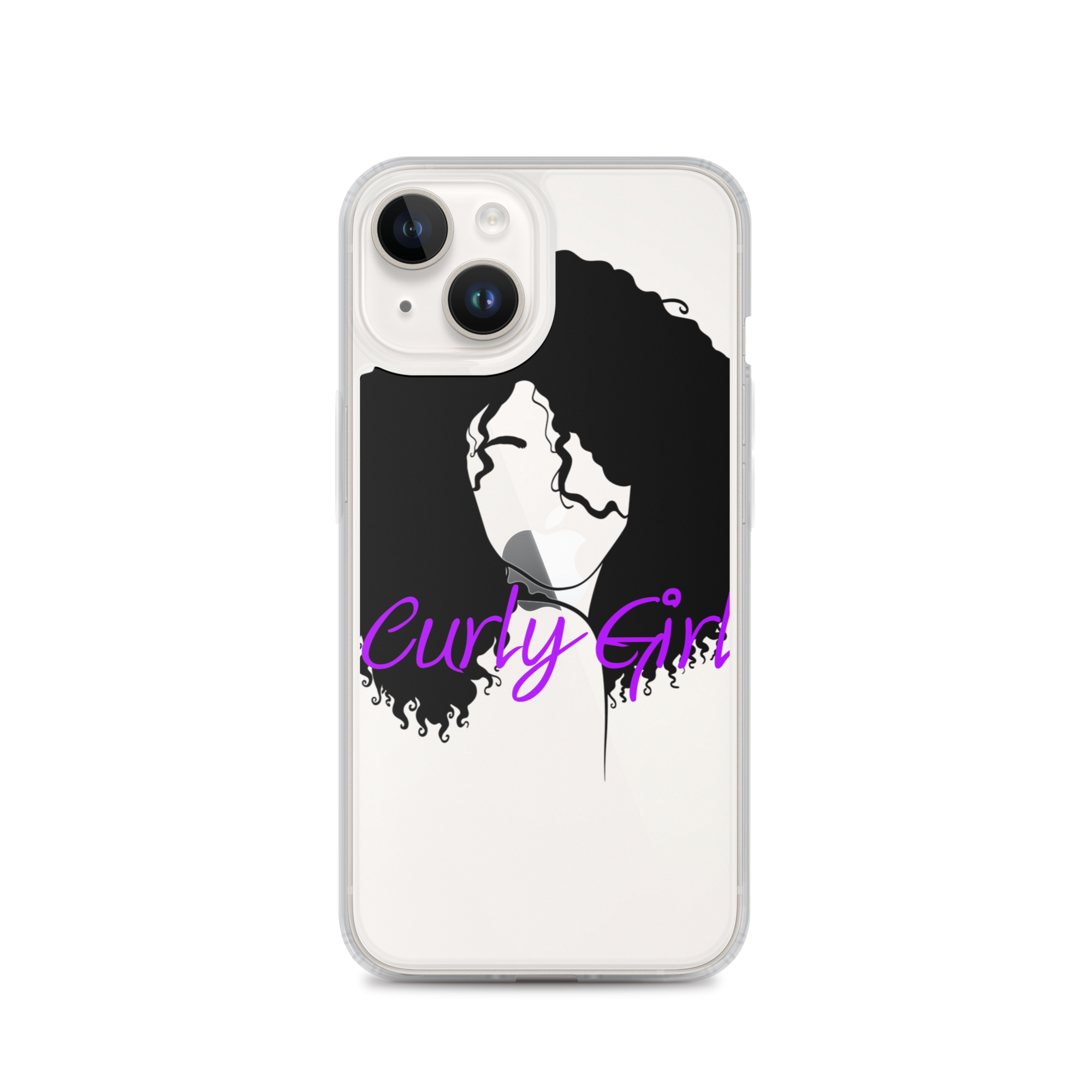 Curly Girl iPhone Case