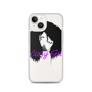 Curly Girl iPhone Case