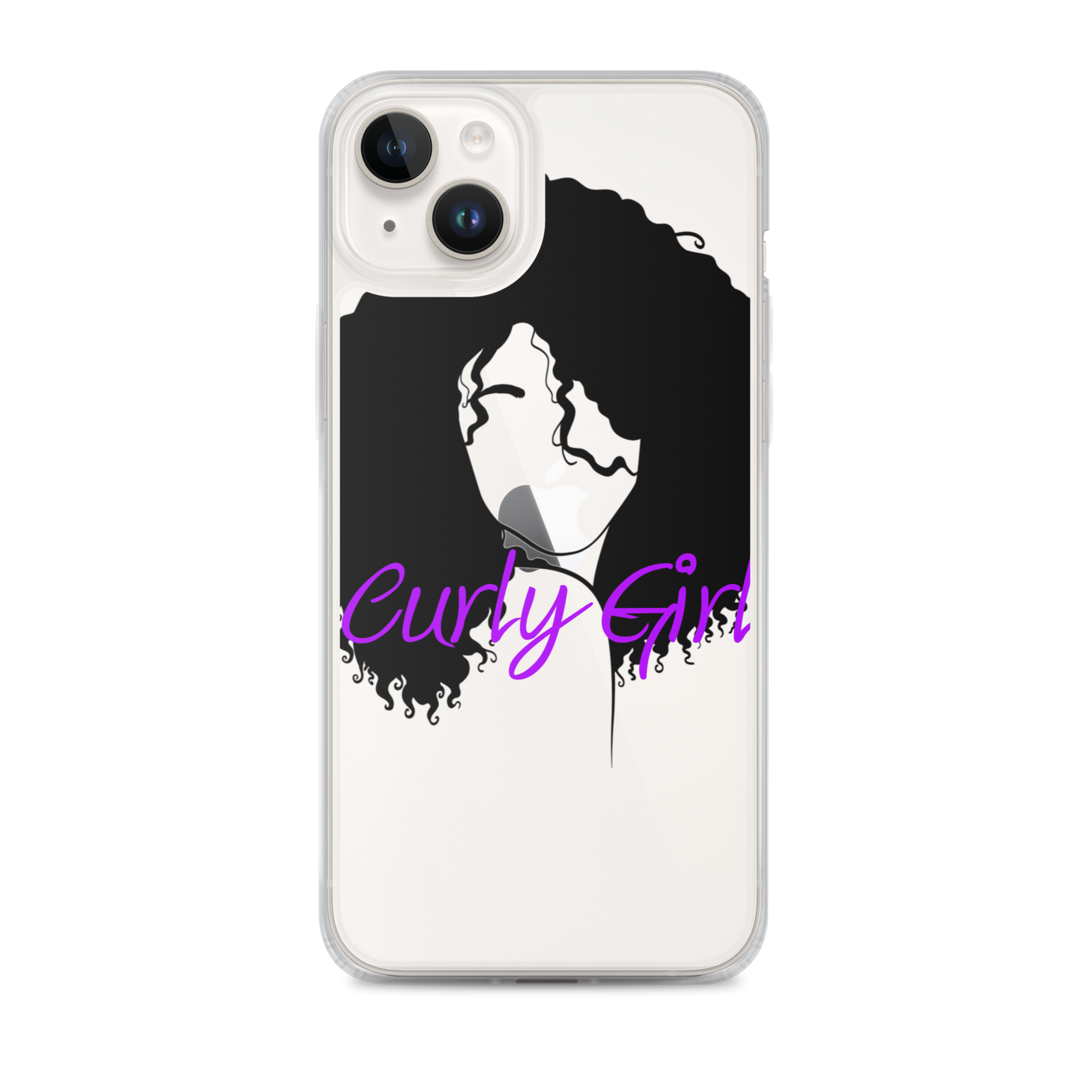 Curly Girl iPhone Case