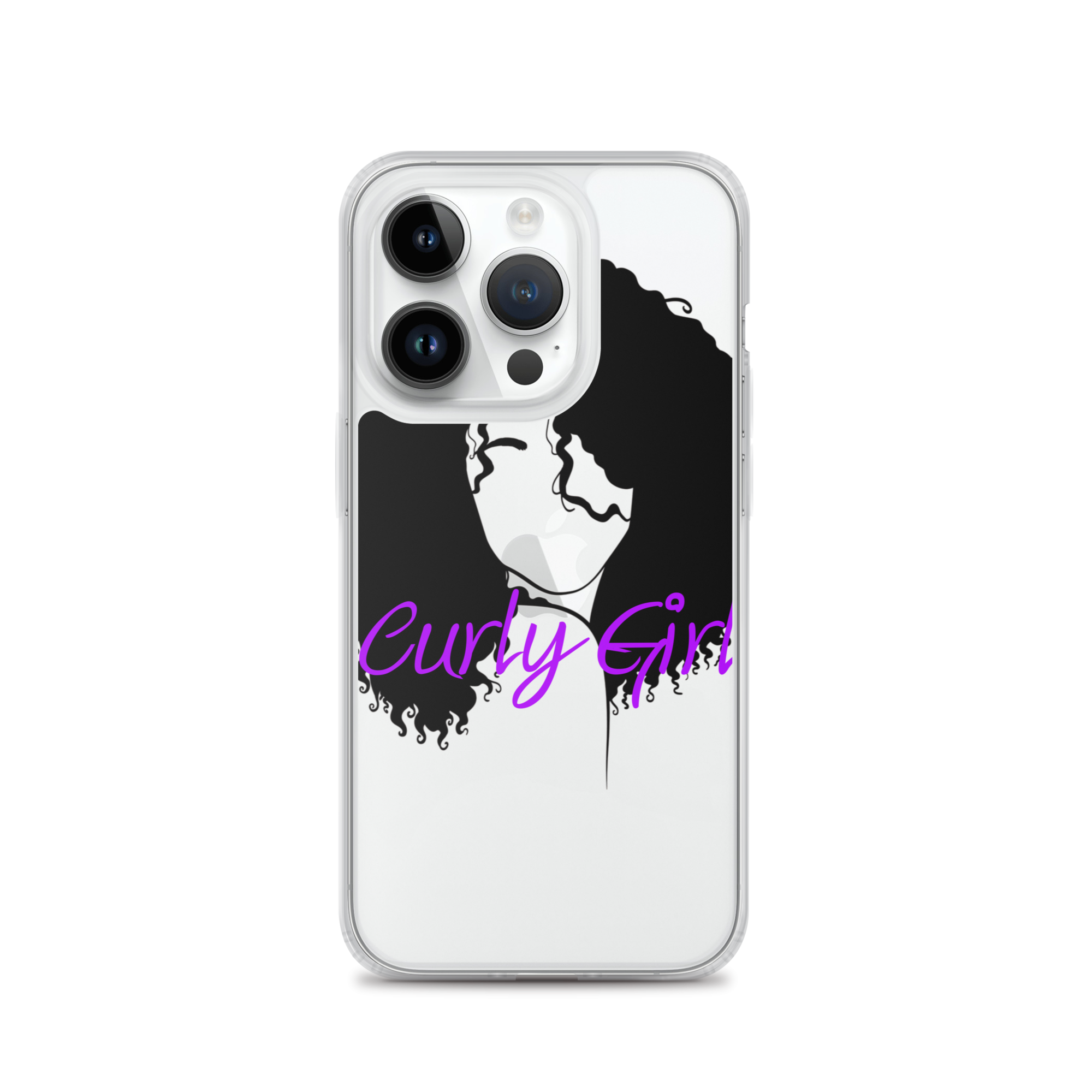 Curly Girl iPhone Case