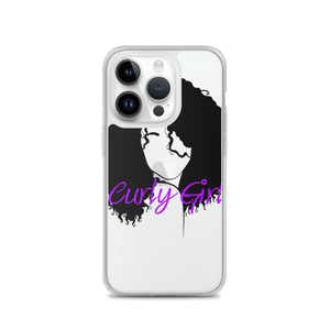 Curly Girl iPhone Case