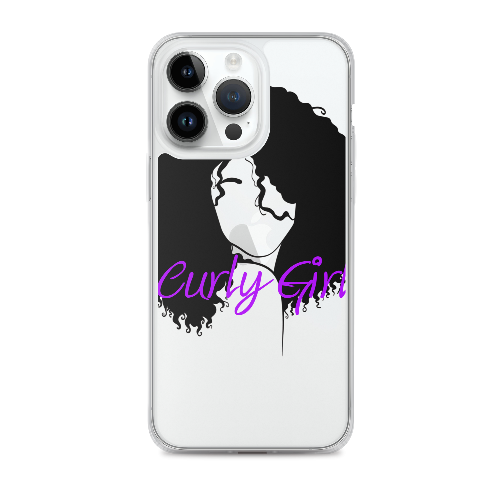 Curly Girl iPhone Case