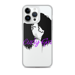 Load image into Gallery viewer, Curly Girl iPhone Case
