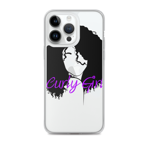 Curly Girl iPhone Case