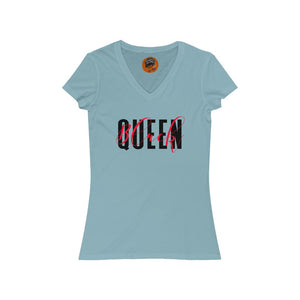 Black Queen V-Neck Tee