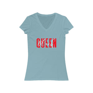 Black Queen V-Neck Tee