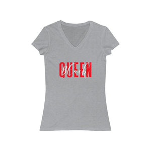 Black Queen V-Neck Tee