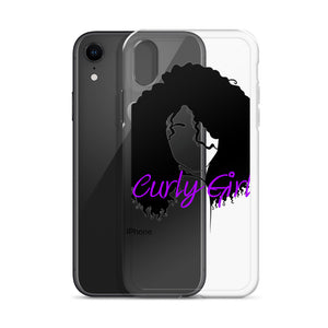 Curly Girl iPhone Case