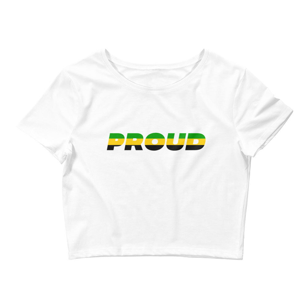 Proud Jamaican Crop Tee