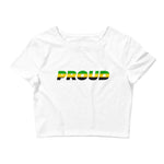 Load image into Gallery viewer, Proud Jamaican Crop Tee
