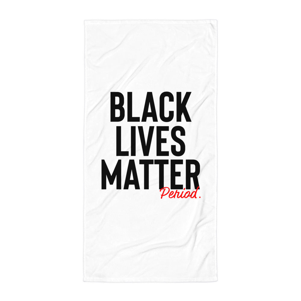 Black Lives Matter Beach Towel