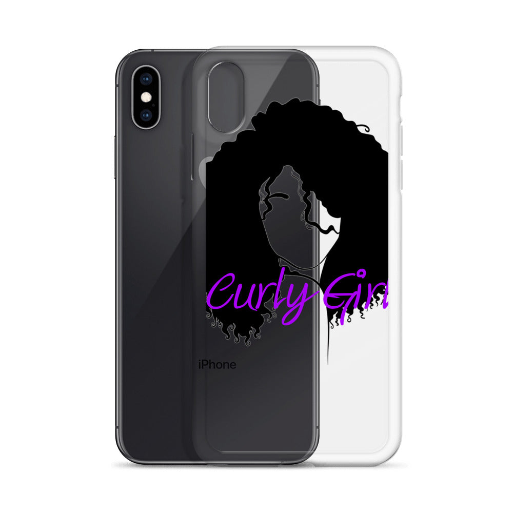 Curly Girl iPhone Case