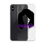 Load image into Gallery viewer, Curly Girl iPhone Case
