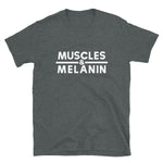 Load image into Gallery viewer, Muscles &amp; Melanin Unisex Tee
