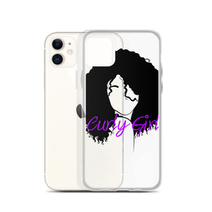 Curly Girl iPhone Case