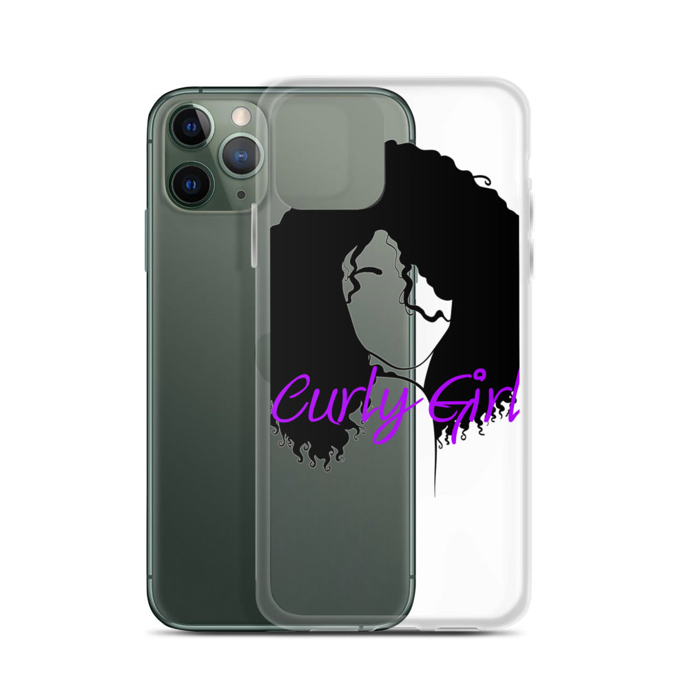 Curly Girl iPhone Case