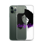 Load image into Gallery viewer, Curly Girl iPhone Case
