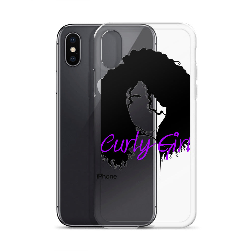 Curly Girl iPhone Case