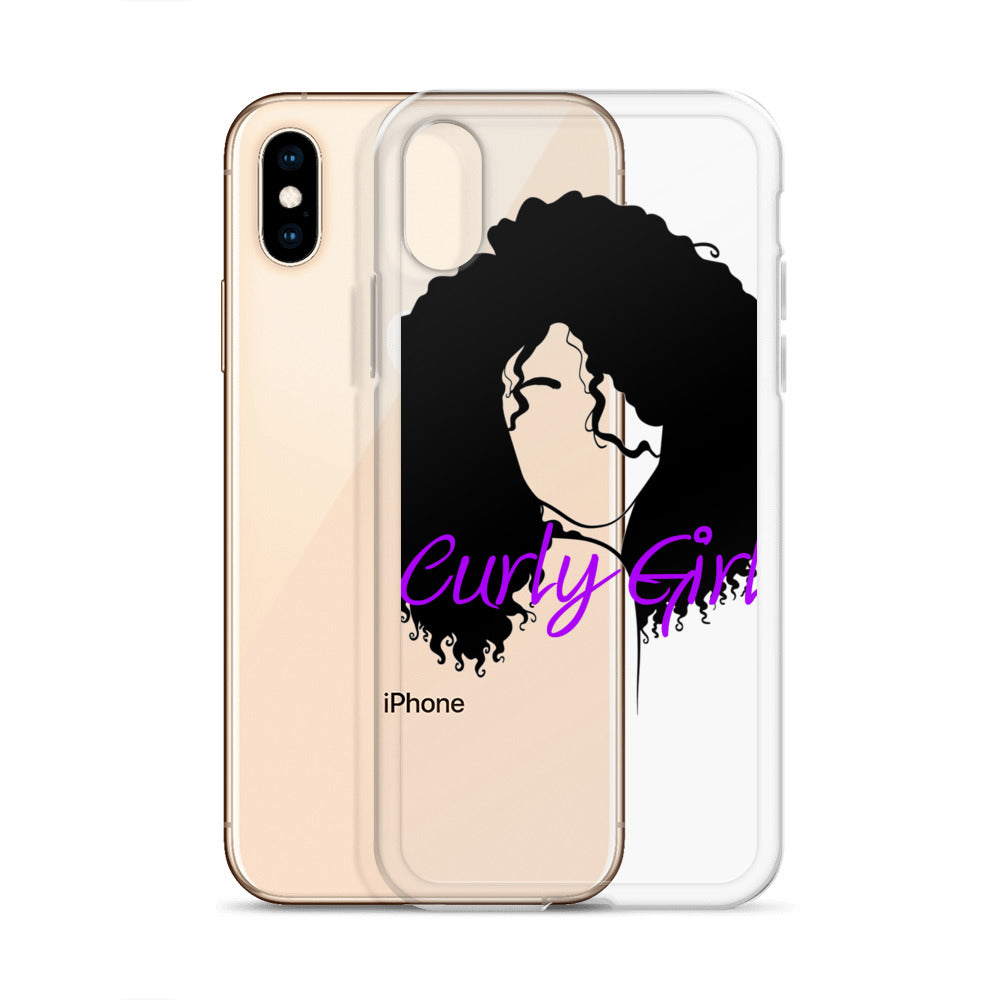 Curly Girl iPhone Case