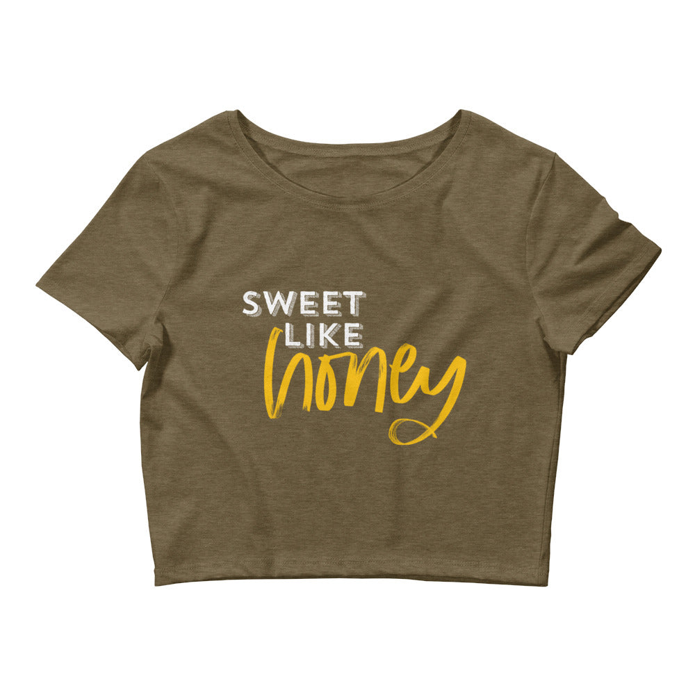 Sweet Like Honey Crop Tee