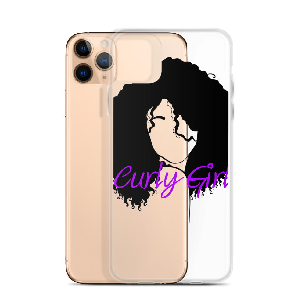 Curly Girl iPhone Case