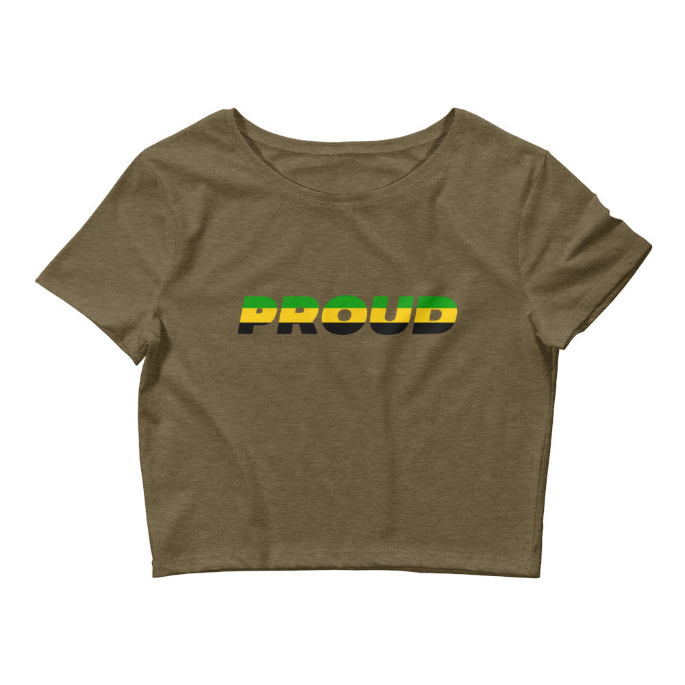 Proud Jamaican Crop Tee