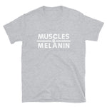 Load image into Gallery viewer, Muscles &amp; Melanin Unisex Tee
