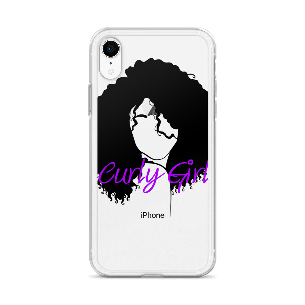 Curly Girl iPhone Case