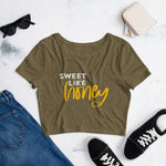 Load image into Gallery viewer, Sweet Like Honey Crop Tee
