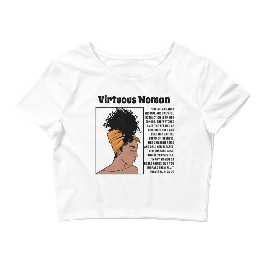 Virtuous Women Crop Tee