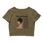 Load image into Gallery viewer, Virtuous Women Crop Tee
