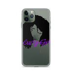 Load image into Gallery viewer, Curly Girl iPhone Case
