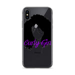 Load image into Gallery viewer, Curly Girl iPhone Case
