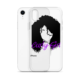 Curly Girl iPhone Case