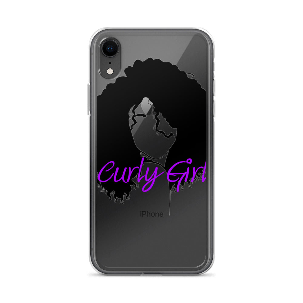 Curly Girl iPhone Case