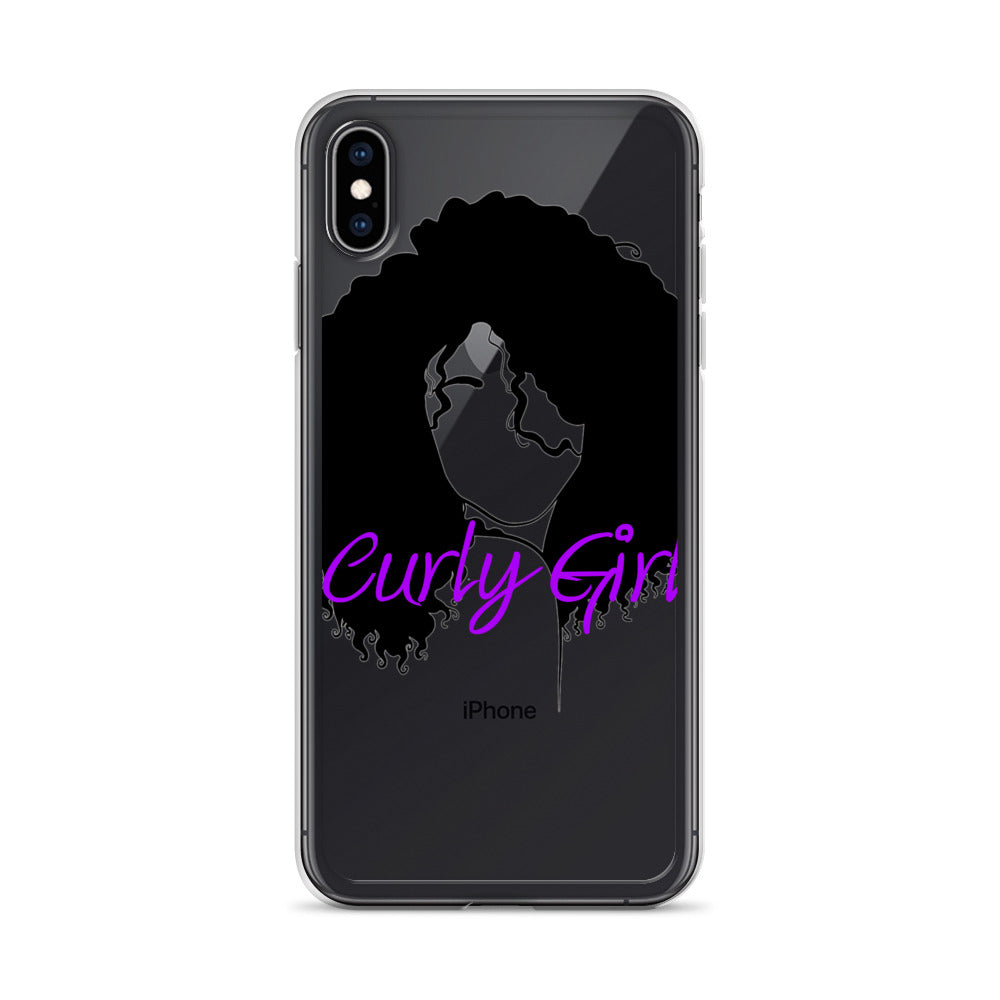 Curly Girl iPhone Case