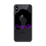 Load image into Gallery viewer, Curly Girl iPhone Case
