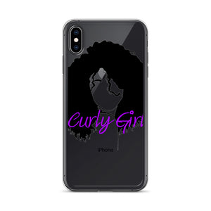 Curly Girl iPhone Case