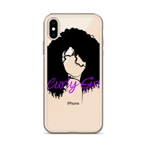 Curly Girl iPhone Case