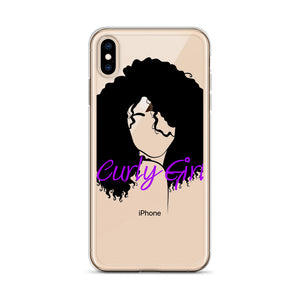 Curly Girl iPhone Case